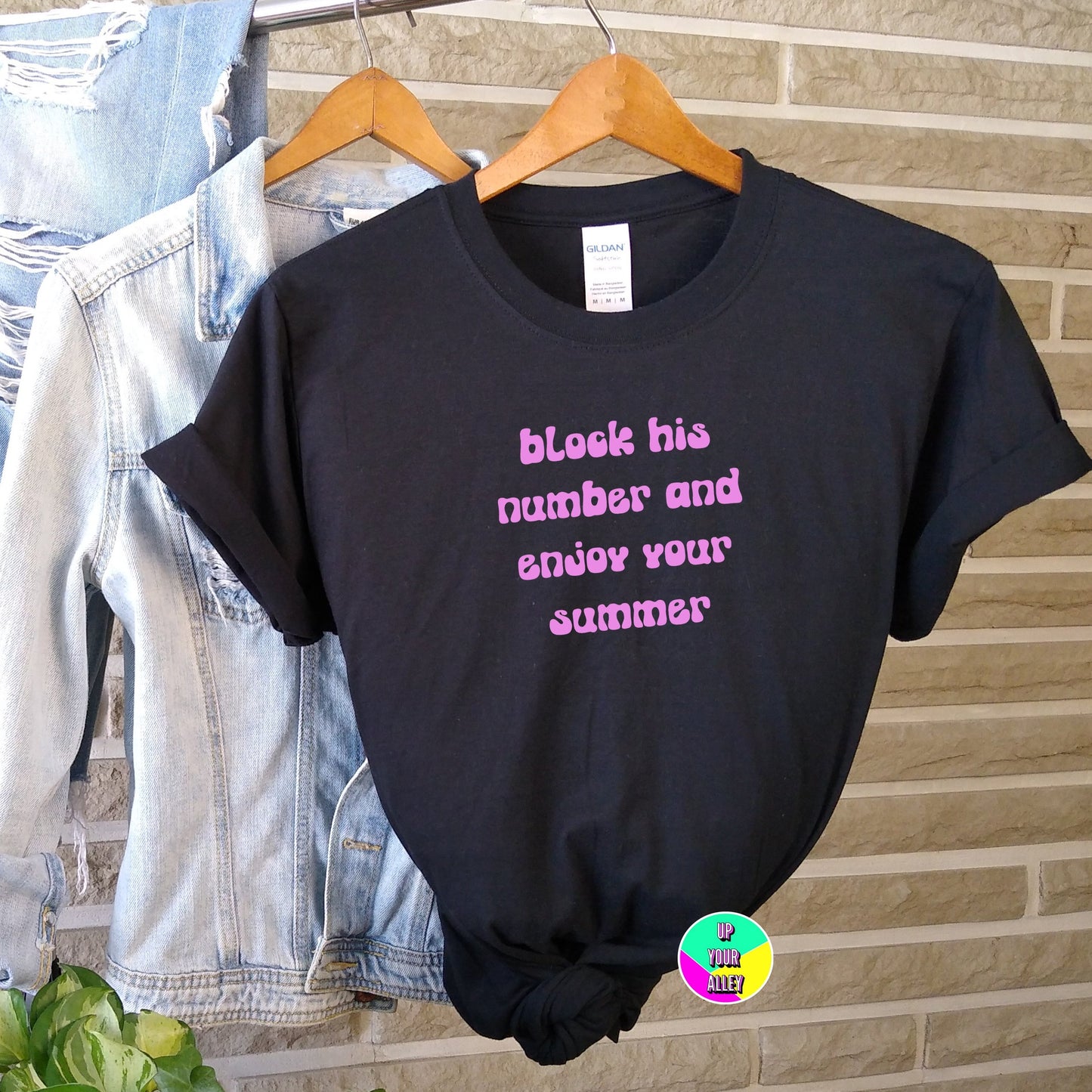 Block His Number And Enjoy Your Summer T-shirt