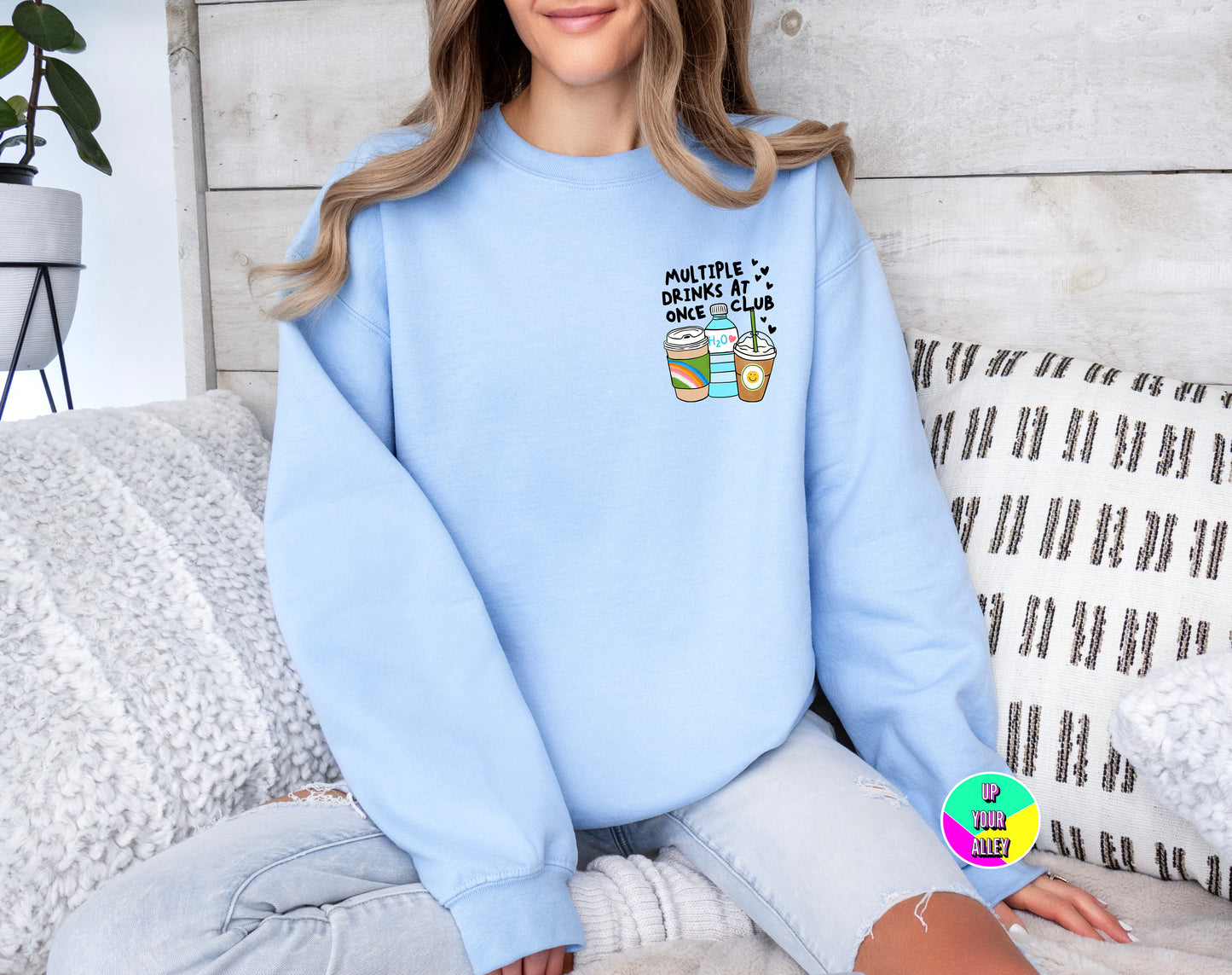 Multiple Drinks ADHD Sweatshirt