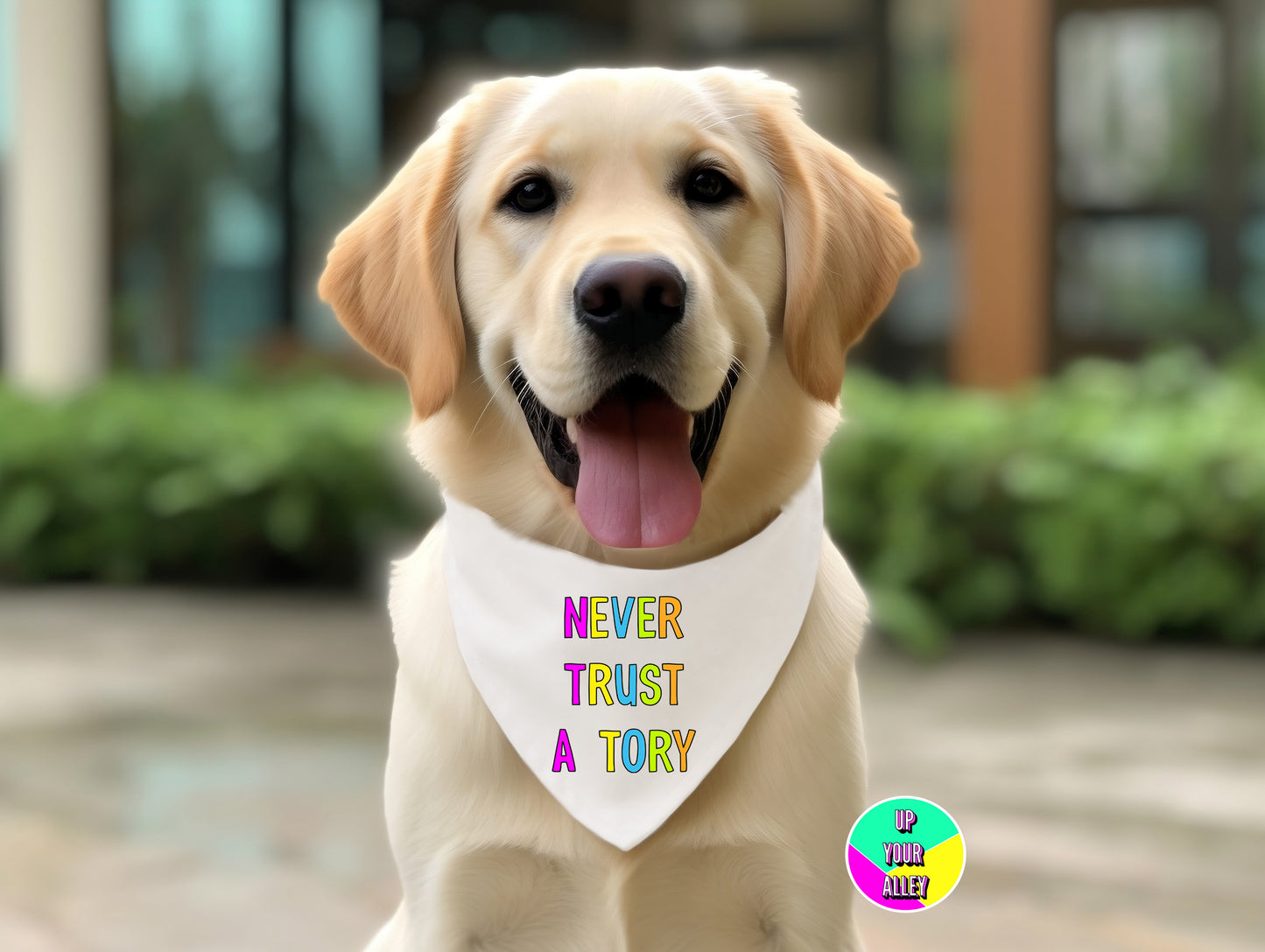Never Trust A Tory Dog Bandana