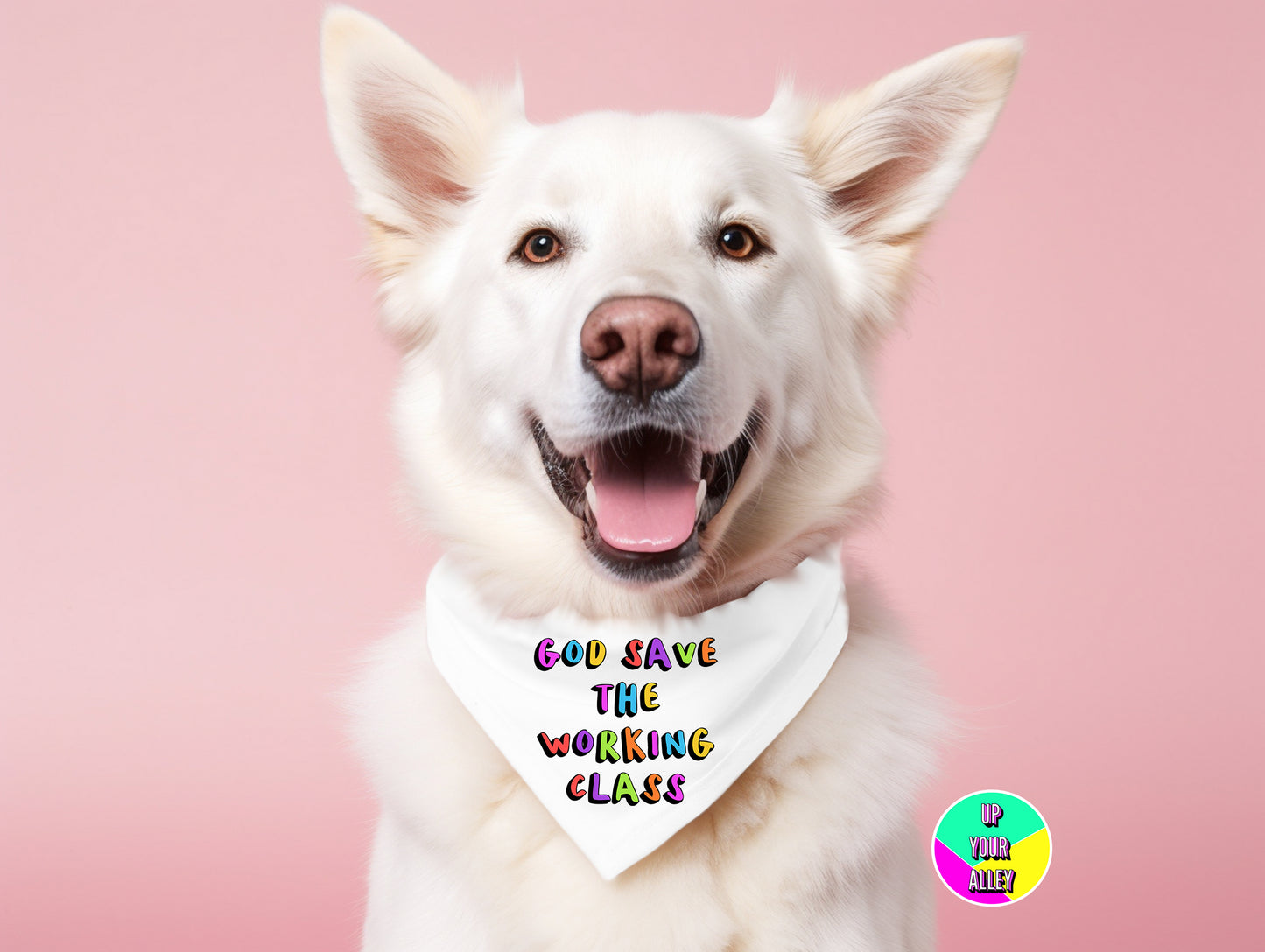 God Save The Working Class Dog Bandana