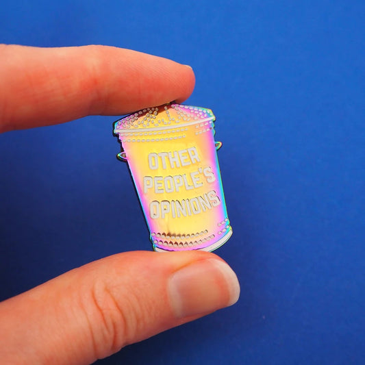 OTHER PEOPLE'S OPINIONS - ENAMEL PIN