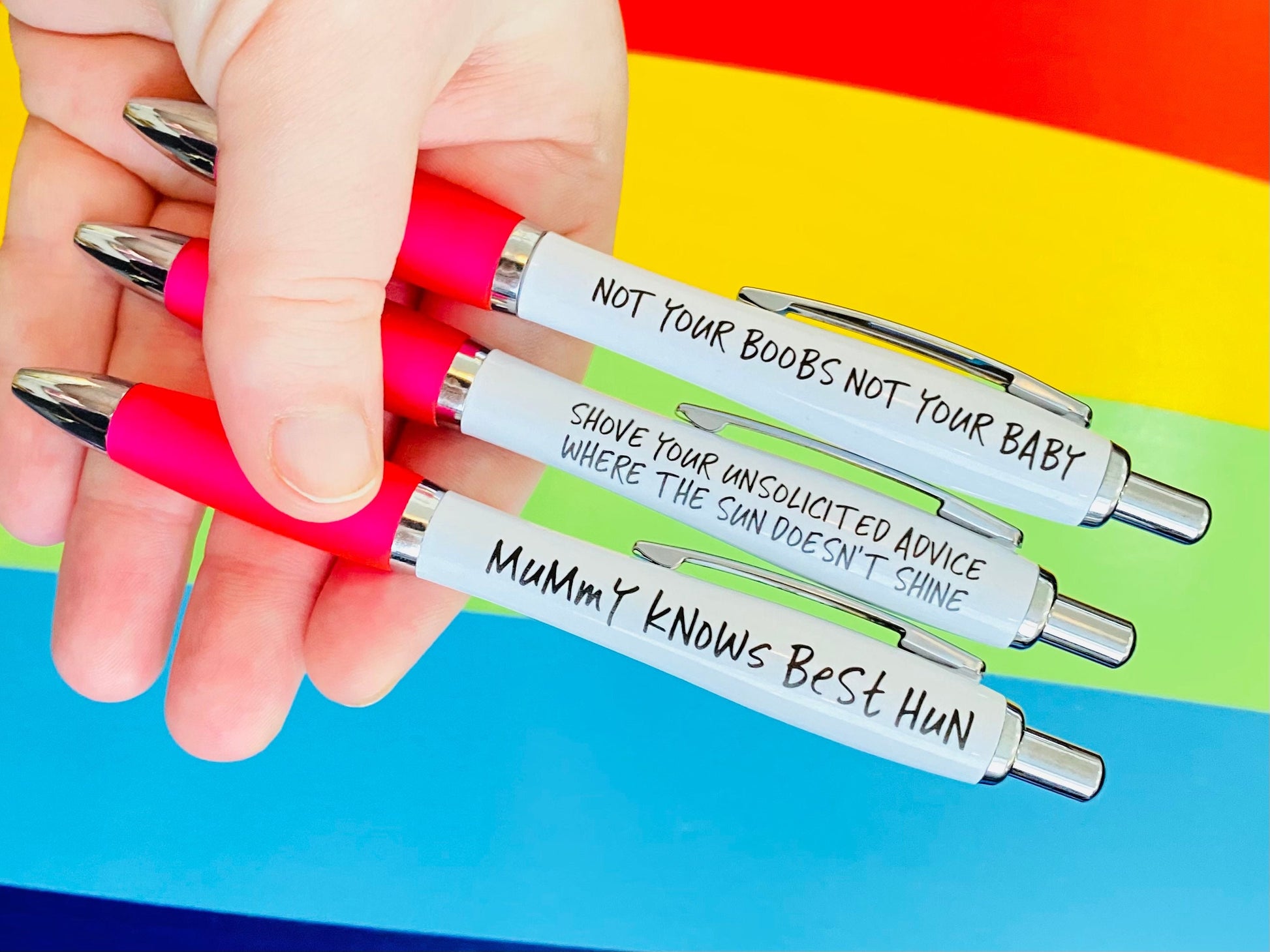 Funny Parenting Breastfeeding Pens l Stationary