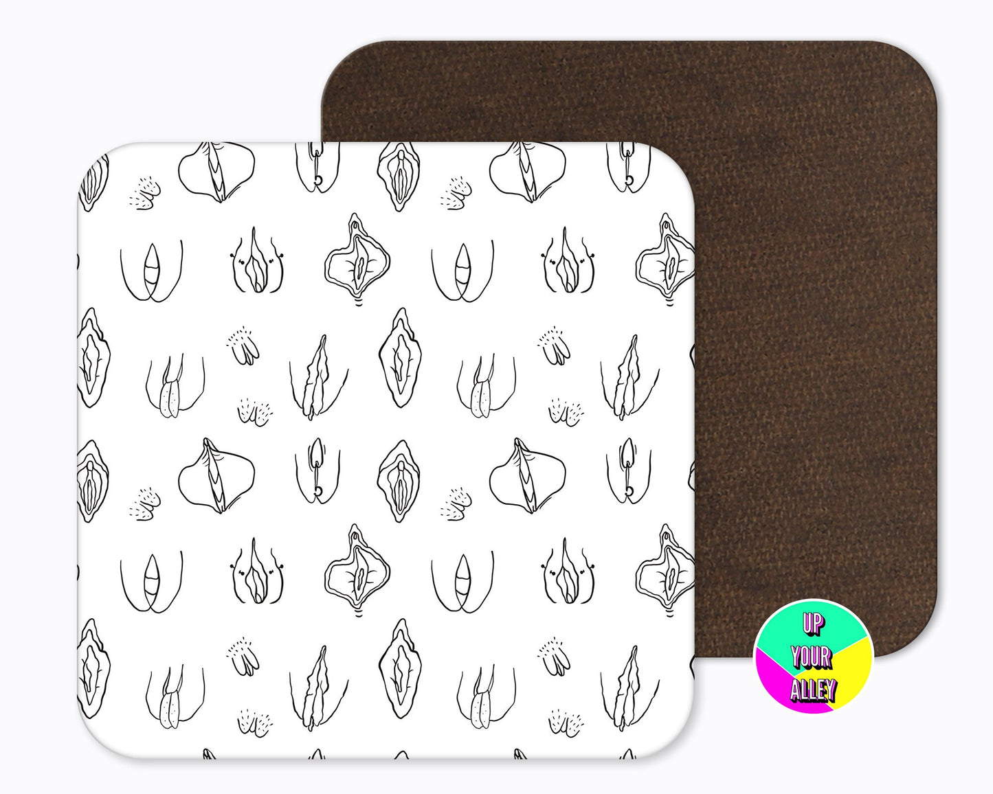 Vulva Coaster l Viva La Vulva l Vulva Not Vagina