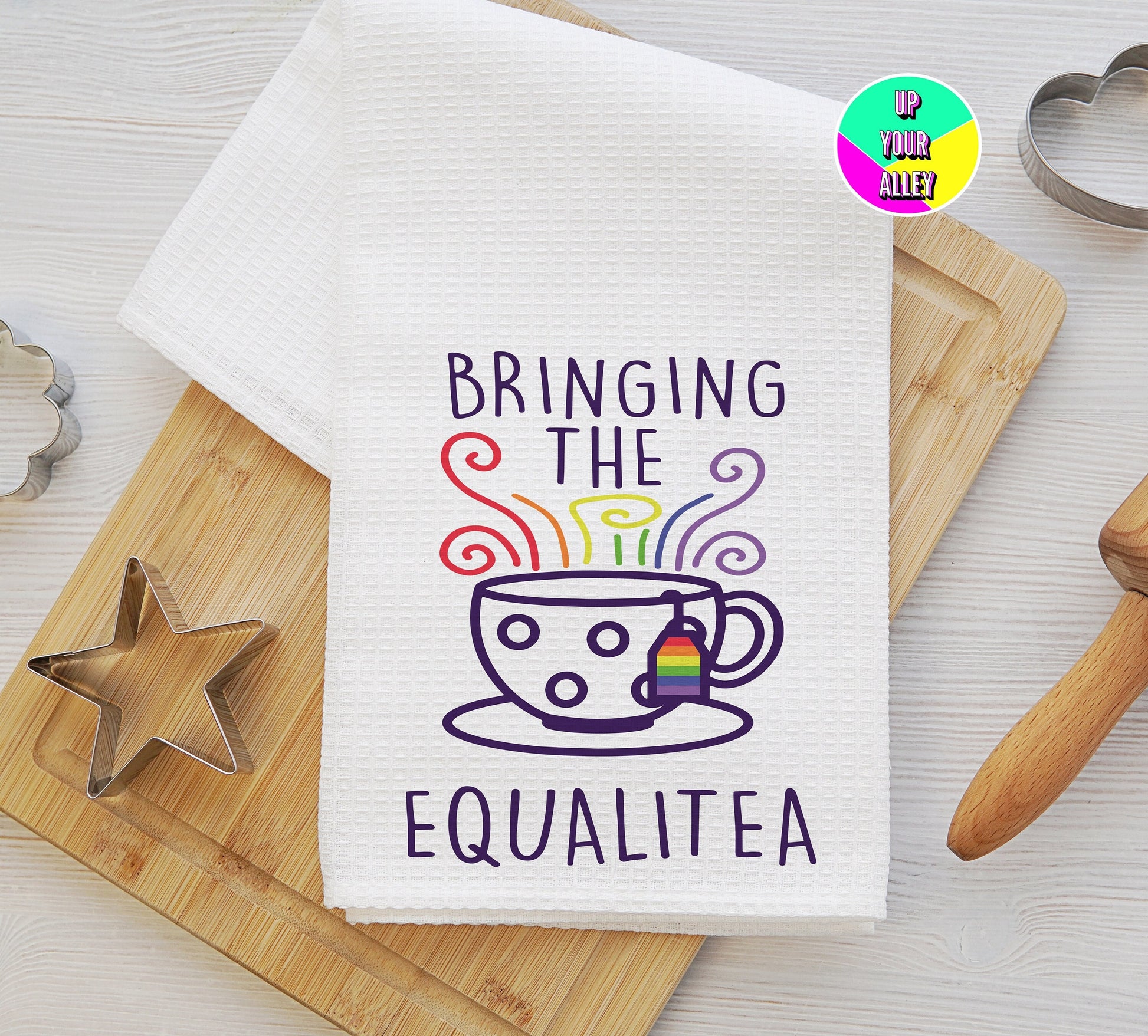 Bringing The Equalitea Tea Towel l Home Accessories l LGBTQ l Equal Rights