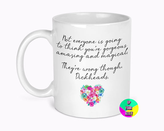 Sweary Positive Affirmation 11oz Mug Feminist l Funny