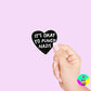 It's Ok To Punch Nazis Sticker l Laptop Decal l Waterproof Vinyl Sticker l Anti Fascist l Anti Trump l Activist l Racism l Elon Musk