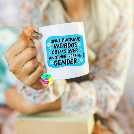Stop Obsessing Over People's Gender Mug l Human Rights l Speak Up l Use Your Voice l Democracy l LGBTQ l Trans Rights Are Human Rights