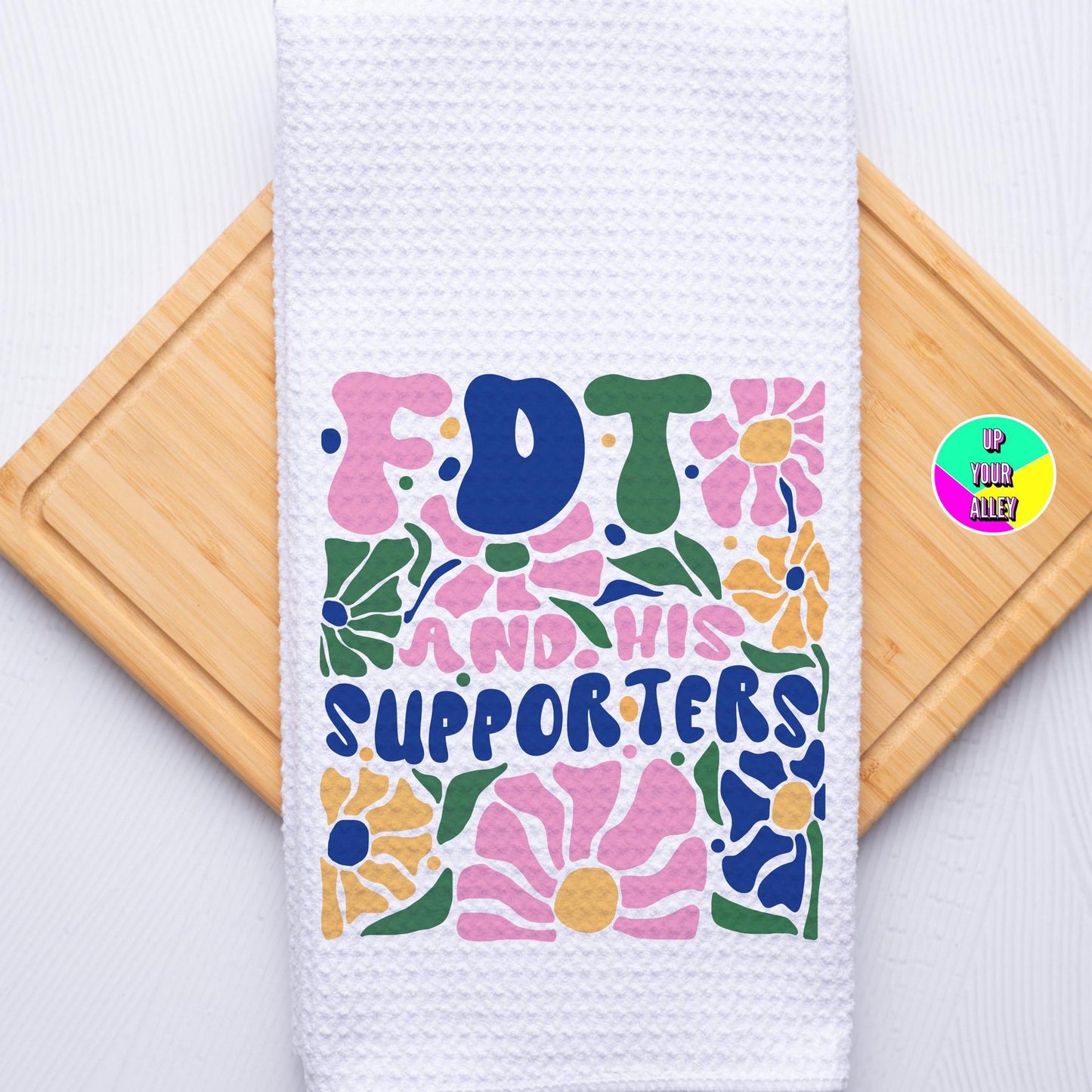 Fuck Trump Tea Towel l Home Accessories l Feminist l Human Rights l Womens Rights l Anti Fascism l Trump l Musk
