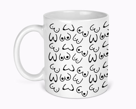 Boob Print 11oz Mug