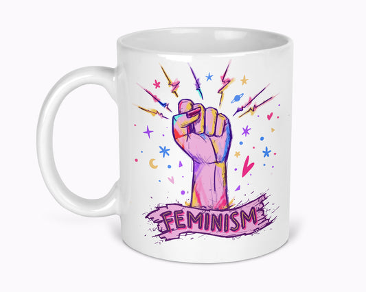 Feminism Fist Girl Power 11oz Mug Feminist
