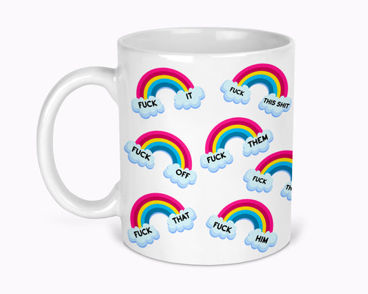 Sweary Rainbow 11oz Mug