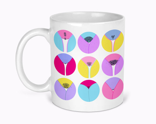Vulva Print 11oz Mug